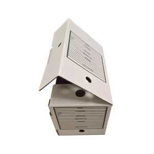 White Foolscap Archive Box