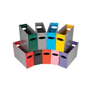 Solid Plastic Containers - Multi Colours Available